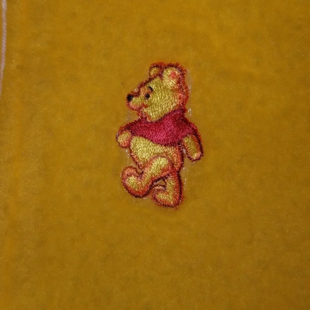 VTG Disney Winnie Pooh Yellow Hooded Sleeper Sears Roebuck & Co Small 15-20 lbs